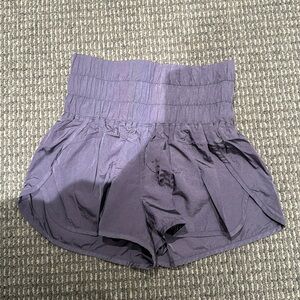 Purple free people shorts size xs